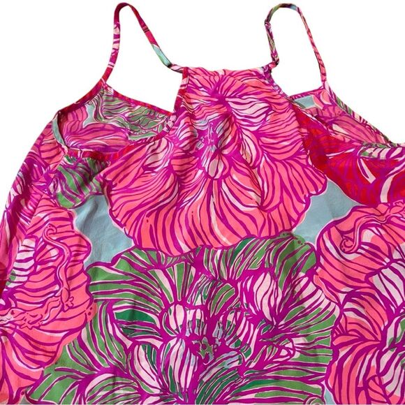Lilly Pulitzer NWOT Dusk Tank in Peony Print - Picture 9 of 10